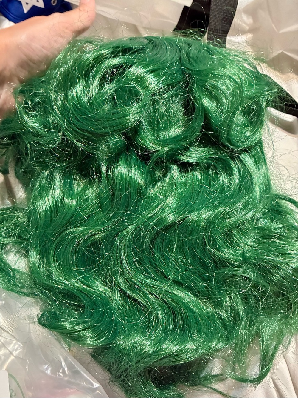 Willy Wonka Oompah Loompa Wig Green